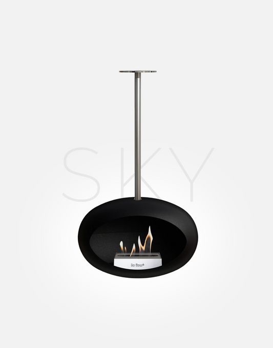 Dome Sky Black - Steel (120cm)